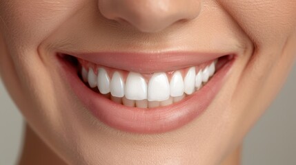 Obraz premium The Perfect White Teeth