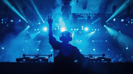 The DJ at Music Event
