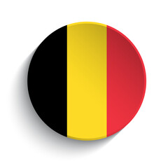 Belgium flag button