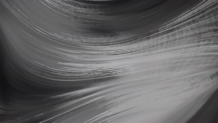 Abstract Black And Gray Ink Swirls In A Modern Art Style, Abstract Grayscale Curved Shapes Background Image, Abstract Black And White Paper Waves In A Minimalist Design, Abstract Black & Gray Swirling