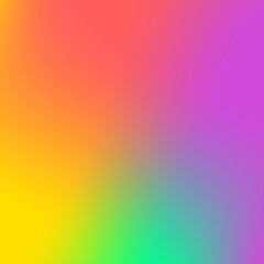 Abstract Gradient Background in Vibrant Colors