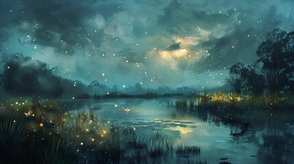 A dark marsh concept design