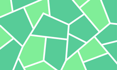 Stained glass colorful voronoi, vector eps abstract. Irregular cells background pattern. 2D Geometric shapes grid texture