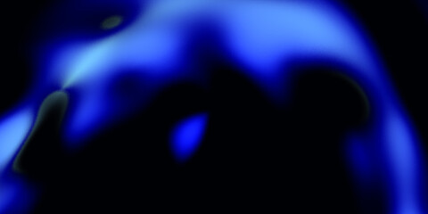 Abstract Blue and Black Background
