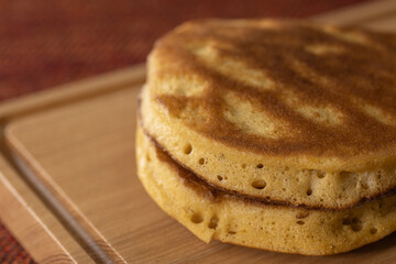 どら焼きのクローズアップ写真