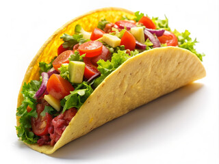 Delicious Beef Tacos with Fresh Vegetables