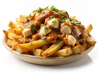 Poutine with Mushrooms and Gravy