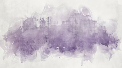 Lavender watercolor abstract background. Soft, ethereal lavender watercolor brushstrokes create a delicate and dreamy abstract background.