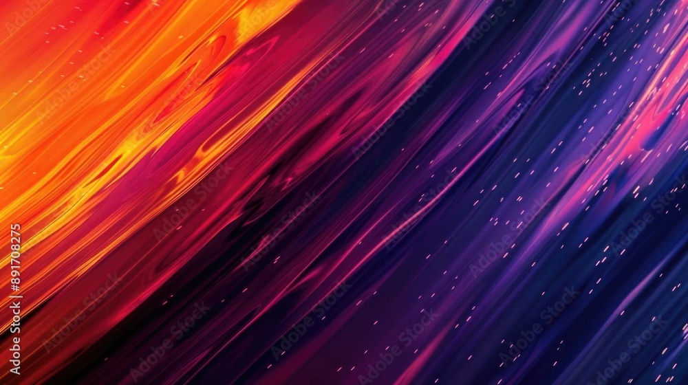 Poster dynamic and vibrant multicolored linear abstract background, perfect for a modern and stylish visual