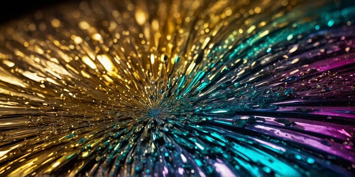 Super shinning dynamic colors loseup of the portray luxury background.