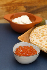 Orange salted salmon roe 