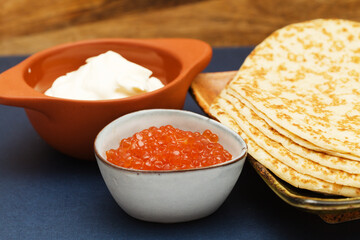 Orange salted salmon roe 