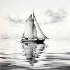 Sailing on a Tranquil Sea