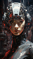 Art Thief in Futuristic Setting