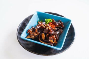 生キクラゲの炒め煮