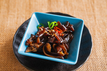 生キクラゲの炒め煮