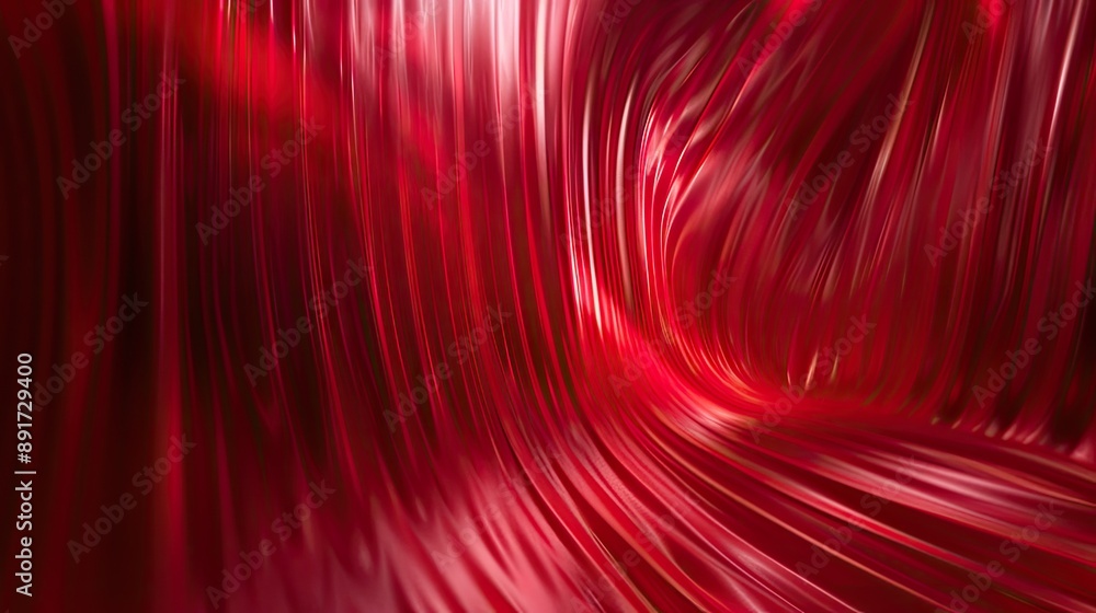 Poster abstract red motion blur background with dynamic lines, modern design. background technology futuris