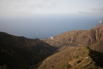 view of the mountains