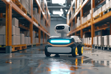 Future technology of automated robot in distribution logistics center