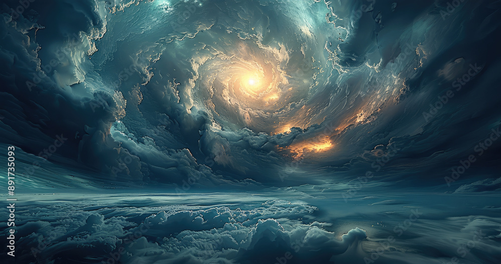 Poster in the ancient and primeval time, when the heaven and earth first opened, mysterious power was nurtu