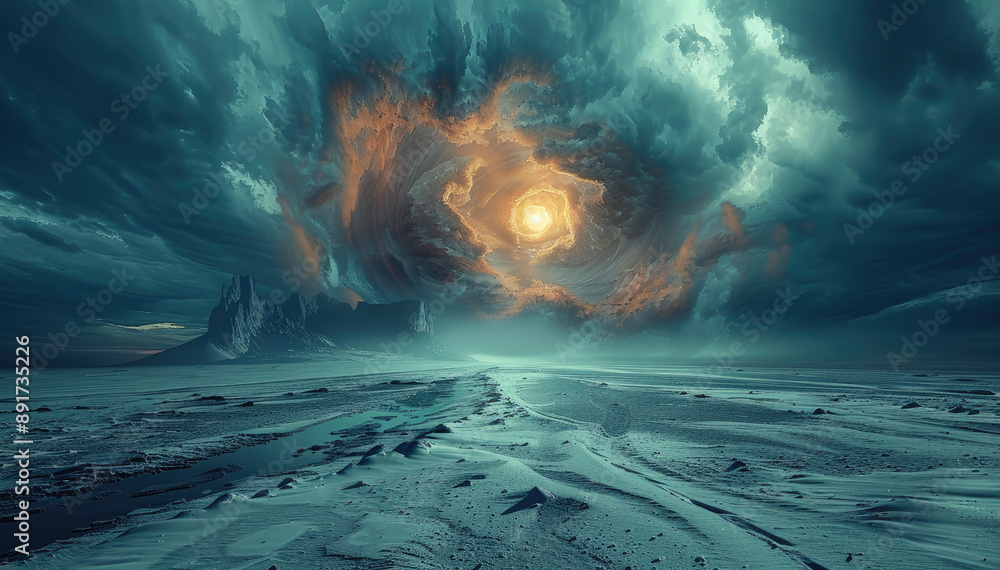 Poster in the ancient and primeval time, when the heaven and earth first opened, mysterious power was nurtu