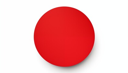 red circle round