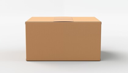 brown cardboard box