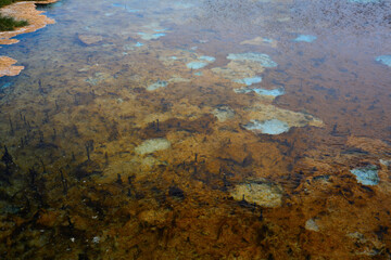 The thermal waters of Hierapolis, Turkey
