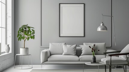 Create a frame cut-out with a minimalist border made of simple, clean lines, perfect for a contemporary and uncluttered design.