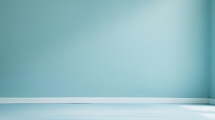 Create a clean, minimalist background featuring a solid light blue color. The design should be simple and elegant, suitable for modern applications and emphasizing clarity and calmness.