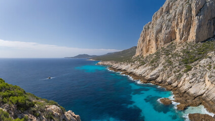 view of the coast of the region sea