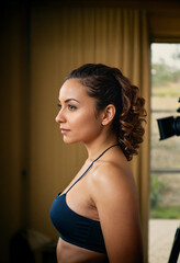 Beautiful Mixed-Race Woman