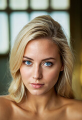 Beautiful Blonde Woman