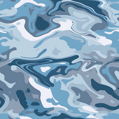 High-resolution air force camo pattern with detailed blue and gray elements for seamless wallpaper 4