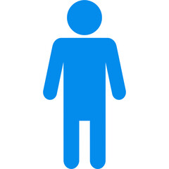 Gender symbol. Man and woman icon. Baby gender reveal party. Toilet people icons. Male Female