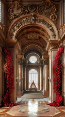 interior of the church