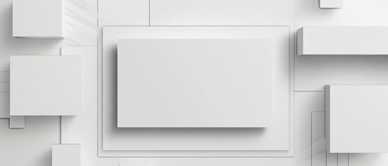 Minimalist invitation template