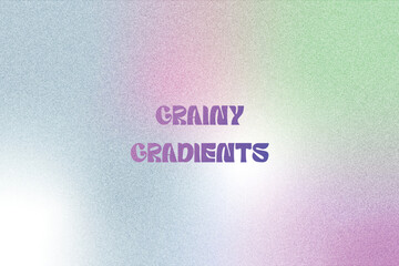 Abstract gradient background with grainy texture