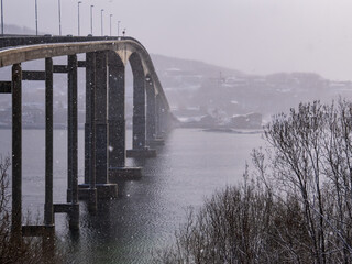Obraz premium Norway, winter
