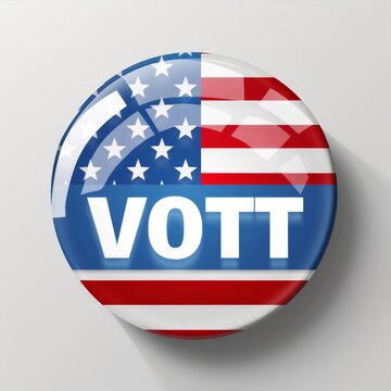 VOTT: American Flag with Stars and Stripes Design