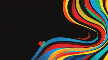 Colorful Abstract Flowers