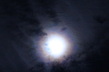 満月　フルムーン　月のある景色