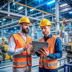 workers in warehouse, Lifelike Digital Twin Models for Use in Manufacturing and Construction Industries