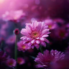 close up of pink flower