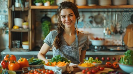 Healthy Cooking Class Focusing on Nutritious Meals
