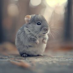 hamster in the garden