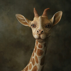 Obraz premium Beautiful giraffe 
