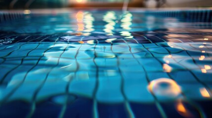 Fototapeta premium Ripples in the Pool