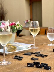 Table setting for a dinner