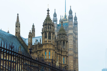 Obraz premium London, UK - Palace of Westminster and Big Ben